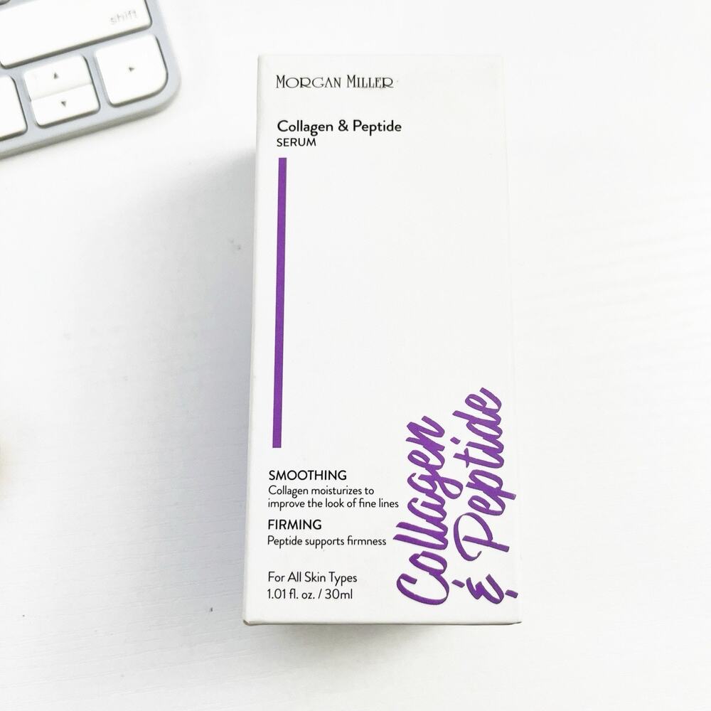 Morgan Miller Collagen & Peptide Serum Smoothing and Firming 1.01 fl oz NEW